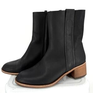 COCLICO Sracha Boot Black Leather Sz 39.5 / 9